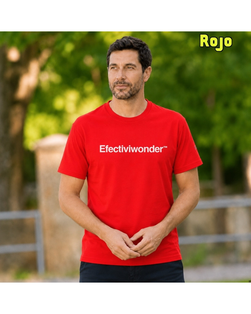 Camiseta Hombre Manga Corta - Efectiviwonder