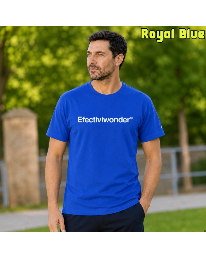 Camiseta Hombre Manga Corta - Efectiviwonder