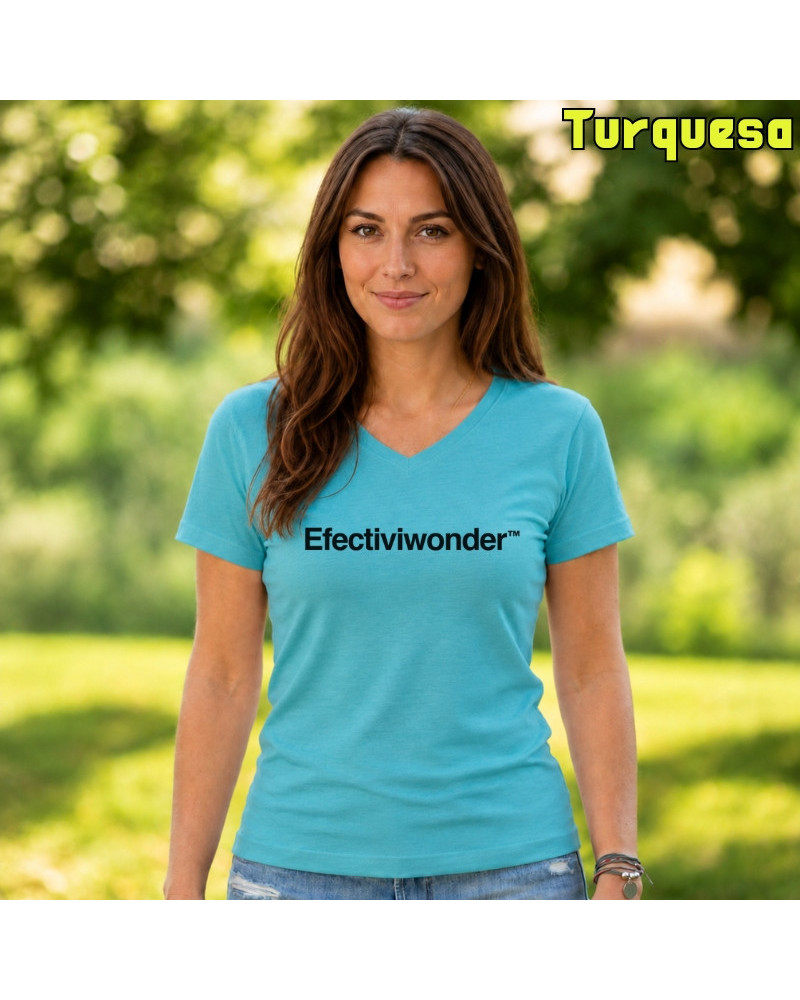 Camiseta Mujer Manga Corta - Efectiviwonder -