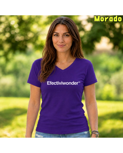 Camiseta Mujer Manga Corta - Efectiviwonder -