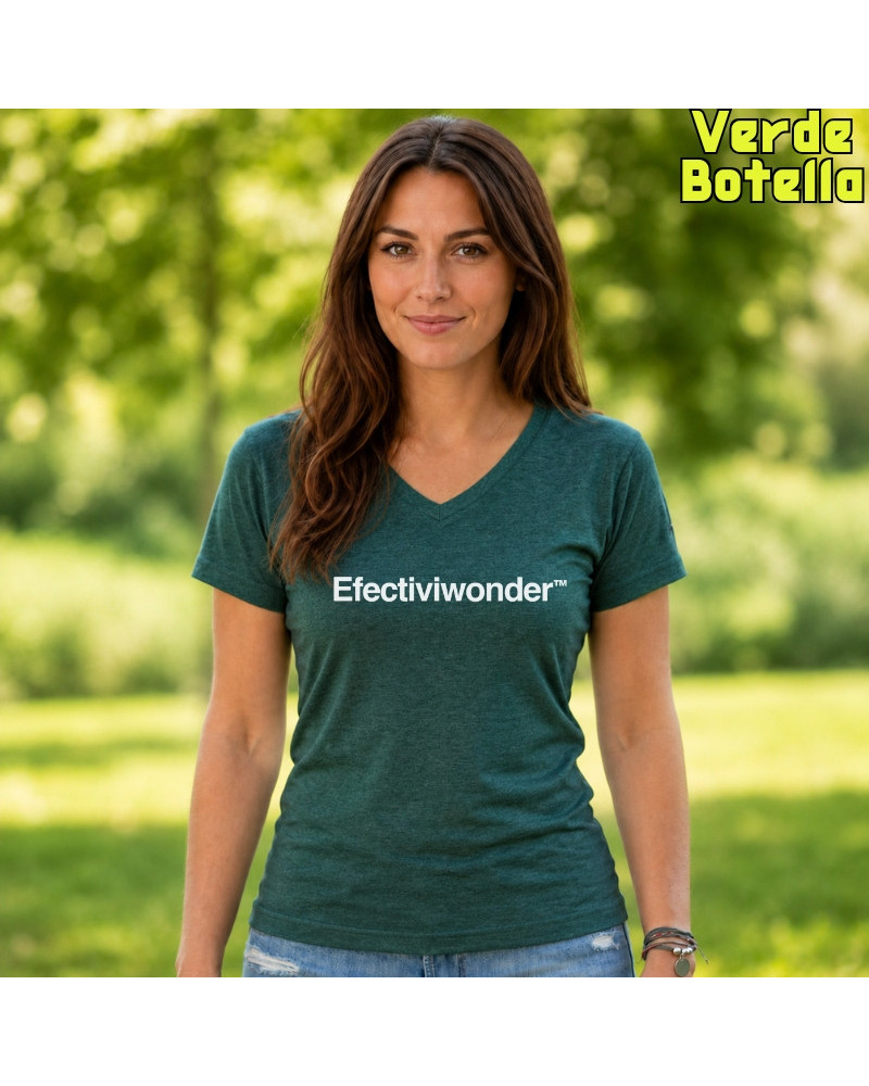 Camiseta Mujer Manga Corta - Efectiviwonder -