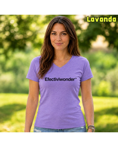 Camiseta Mujer Manga Corta - Efectiviwonder -