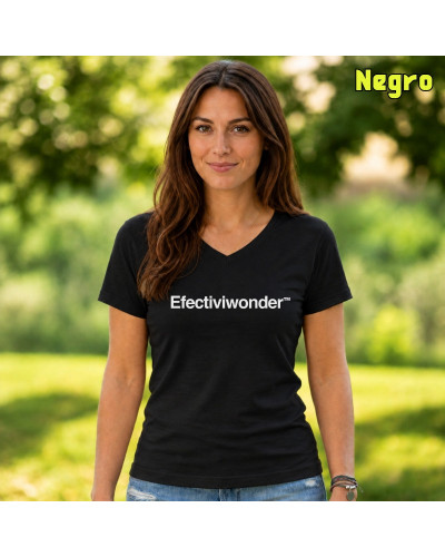 Camiseta Mujer Manga Corta - Efectiviwonder -