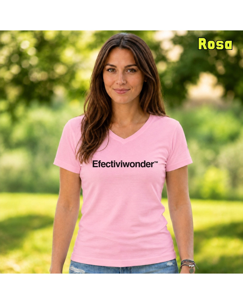 Camiseta Mujer Manga Corta - Efectiviwonder -