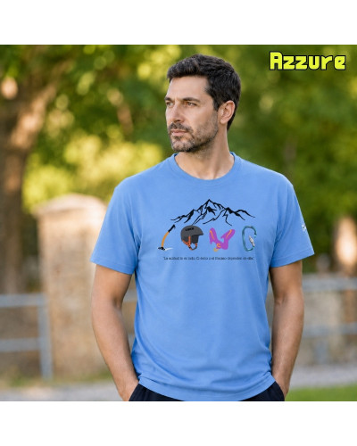 Camiseta Hombre Manga Corta - Love Climb