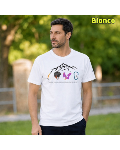 Camiseta Hombre Manga Corta - Love Climb