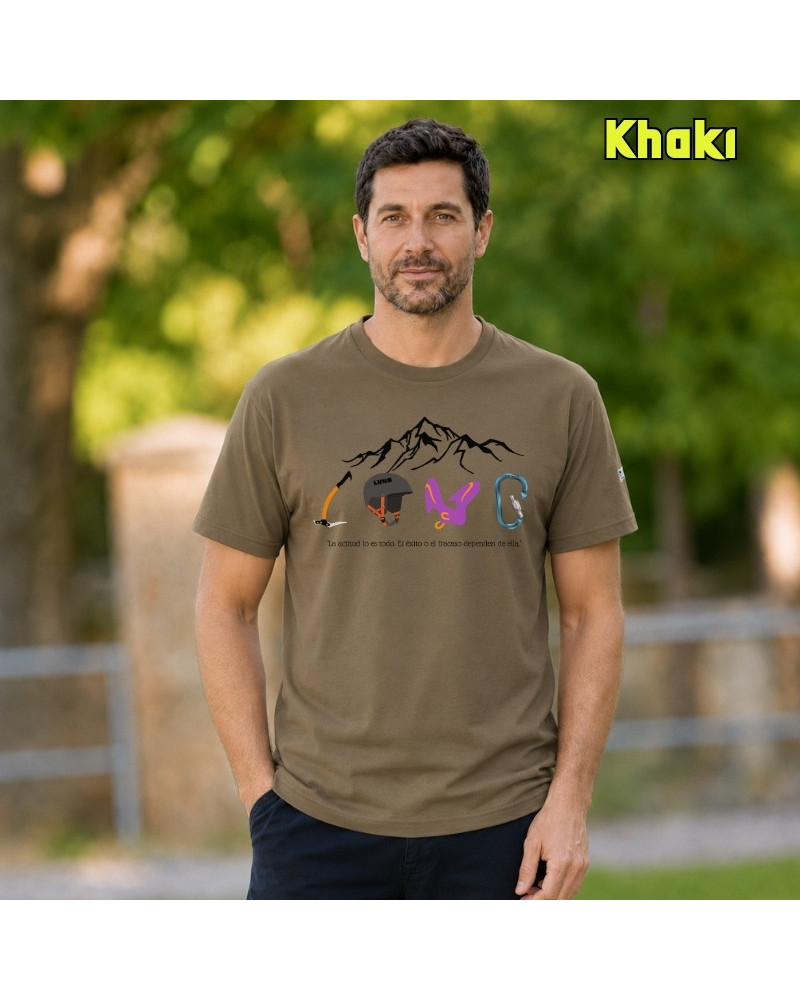 Camiseta Hombre Manga Corta - Love Climb