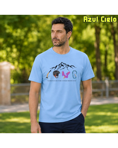 Camiseta Hombre Manga Corta - Love Climb