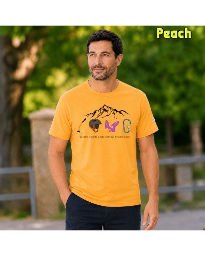Camiseta Hombre Manga Corta - Love Climb