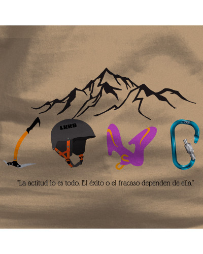 Camiseta Hombre Manga Corta - Love Climb