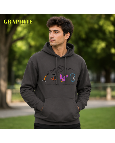 Sudadera Hombre Con Capucha - Love Climb