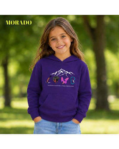 Love Climb -Sudadera Niño Con Capucha
