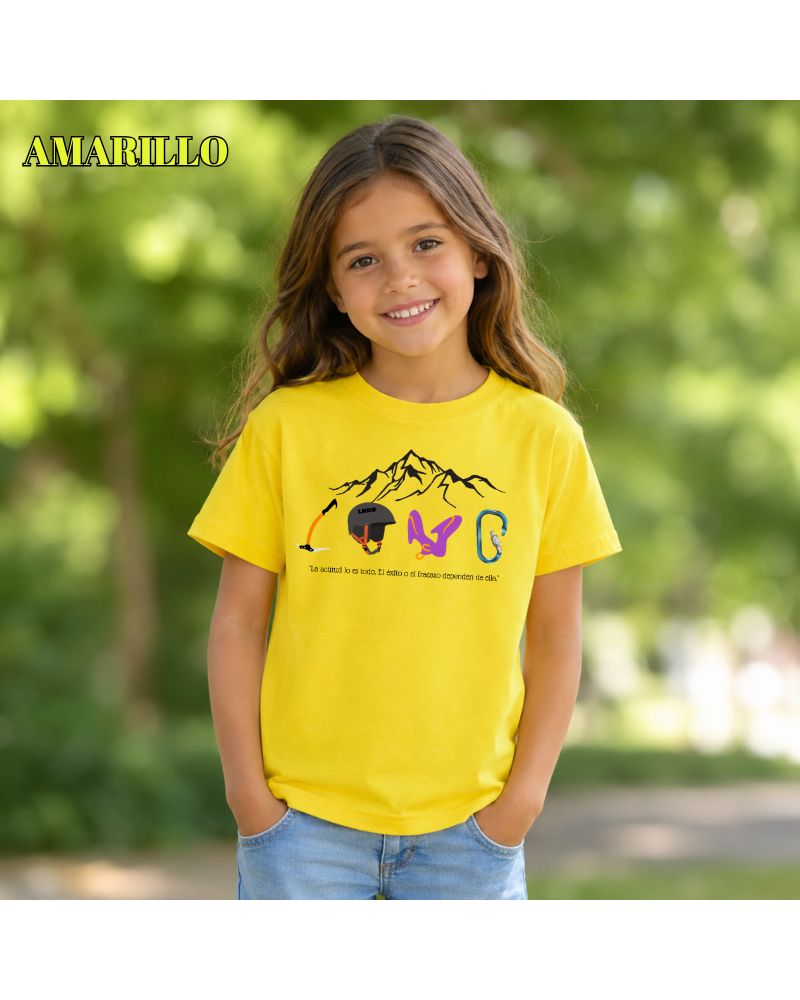 Camiseta Niño Manga Corta - Love Clim