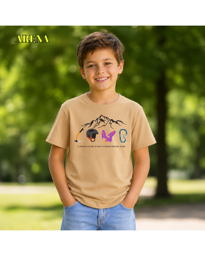 Camiseta Niño Manga Corta - Love Clim