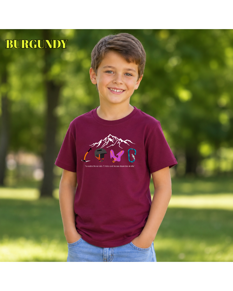 Camiseta Niño Manga Corta - Love Clim