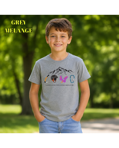 Camiseta Niño Manga Corta - Love Clim