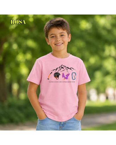Camiseta Niño Manga Corta - Love Clim
