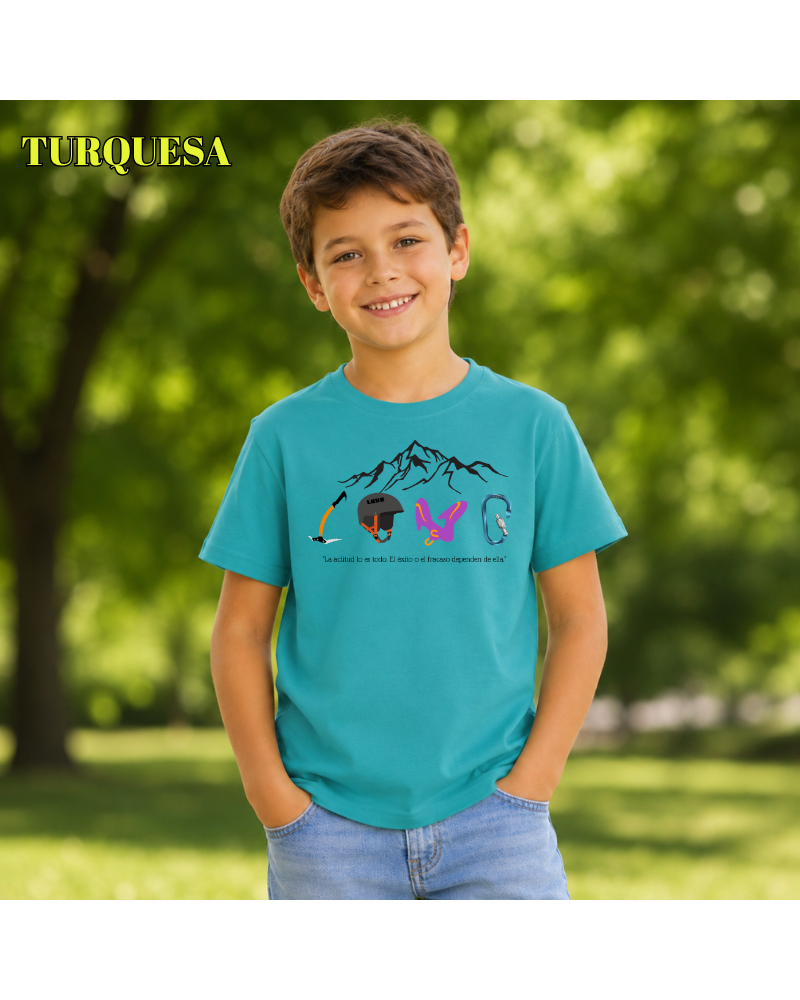 Camiseta Niño Manga Corta - Love Clim
