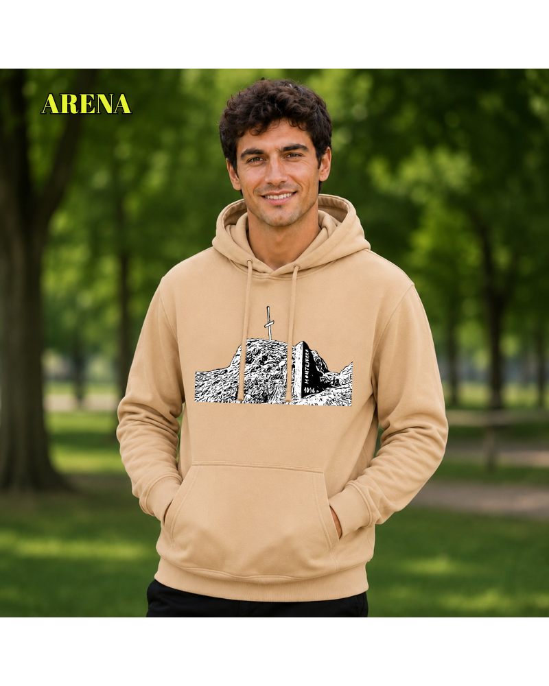 Sudadera Hombre Con Capucha - Montejurra