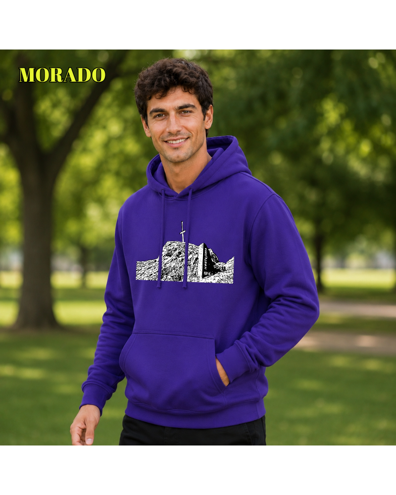 Sudadera Hombre Con Capucha - Montejurra