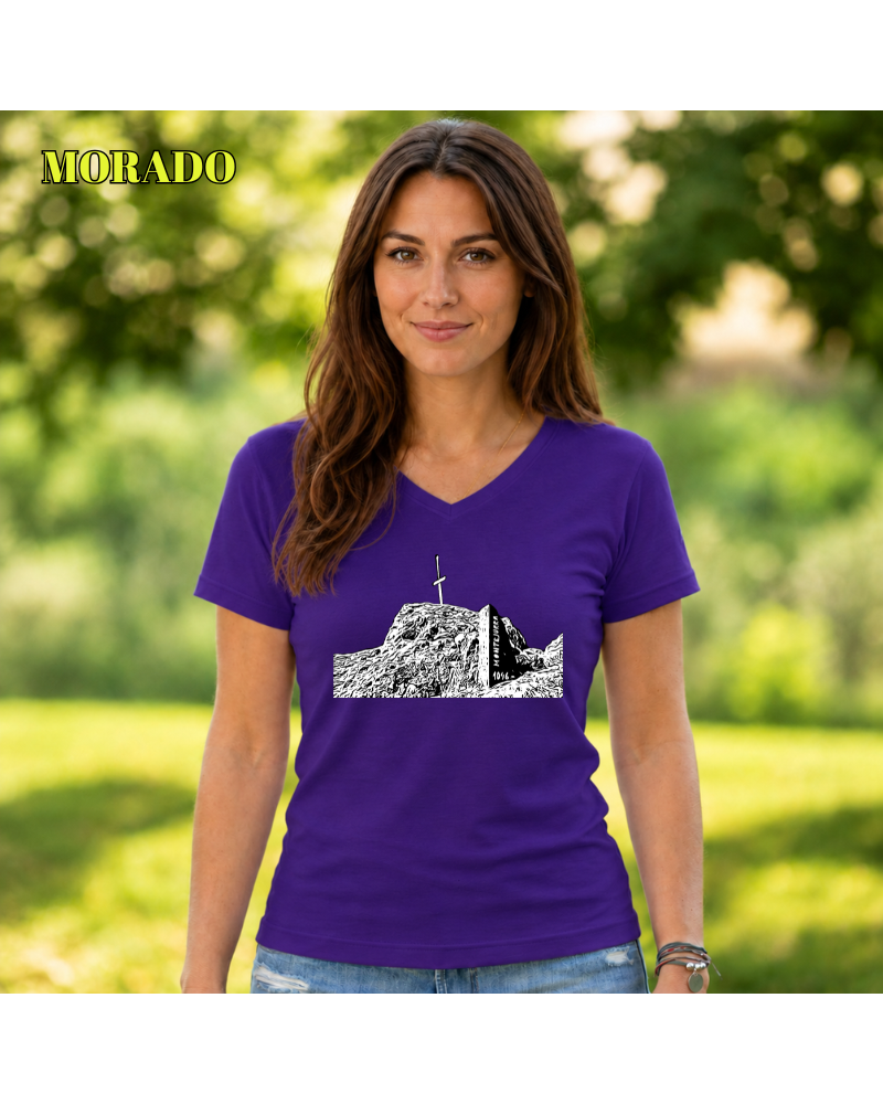 Camiseta Mujer Manga Corta - Montejurra