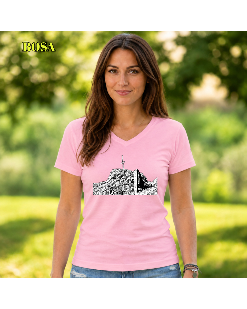 Camiseta Mujer Manga Corta - Montejurra
