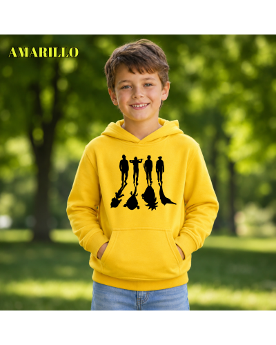 Sudadera Niño Con Capucha - Fruitis Mecánicos