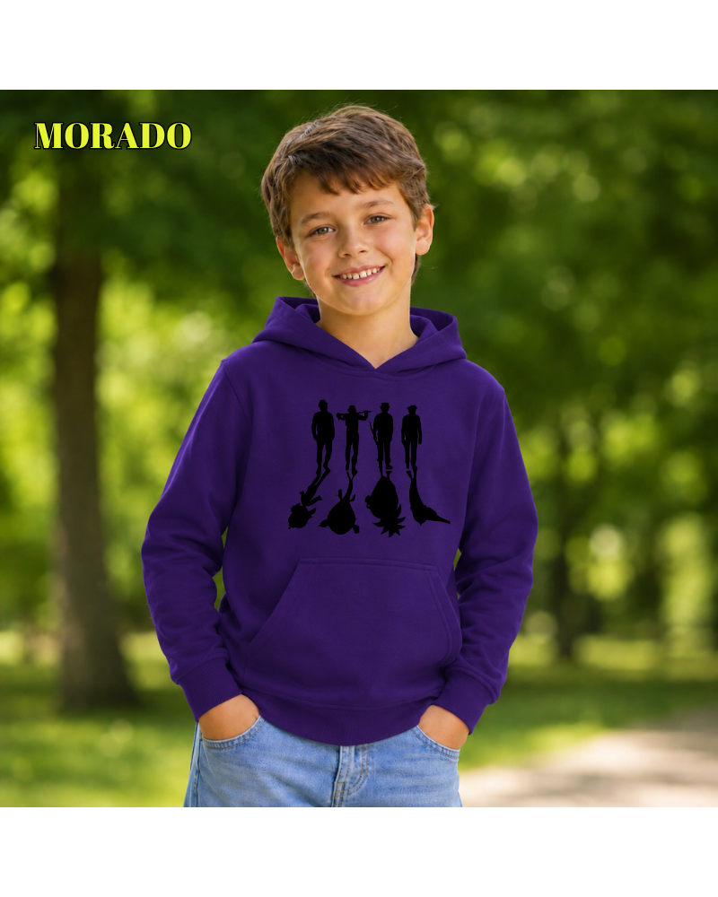 Sudadera Niño Con Capucha - Fruitis Mecánicos
