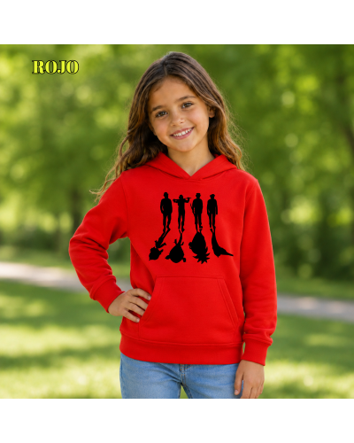 Sudadera Niño Con Capucha - Fruitis Mecánicos