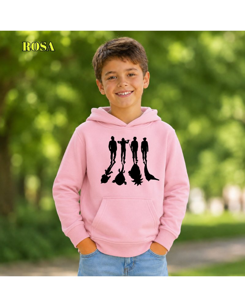 Sudadera Niño Con Capucha - Fruitis Mecánicos