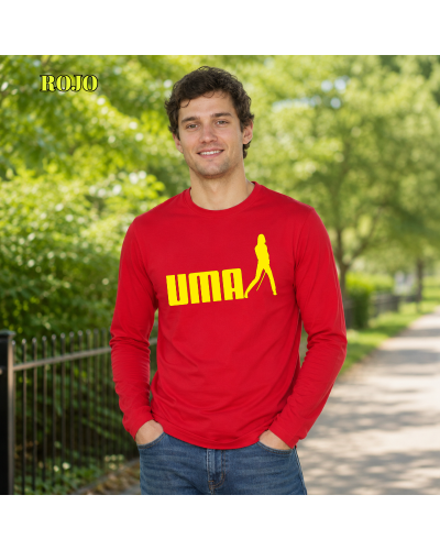 Camiseta Hombre Manga Larga - Uma