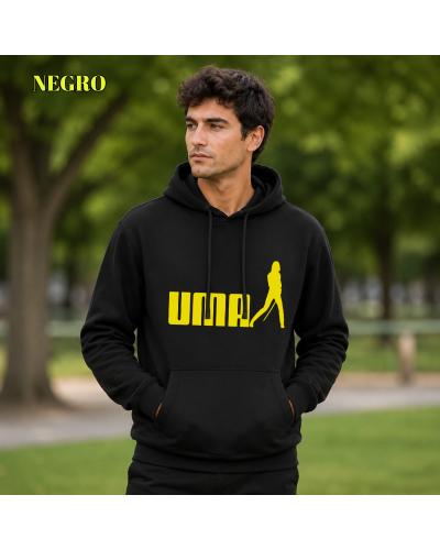 Sudadera Hombre Con Capucha - Uma