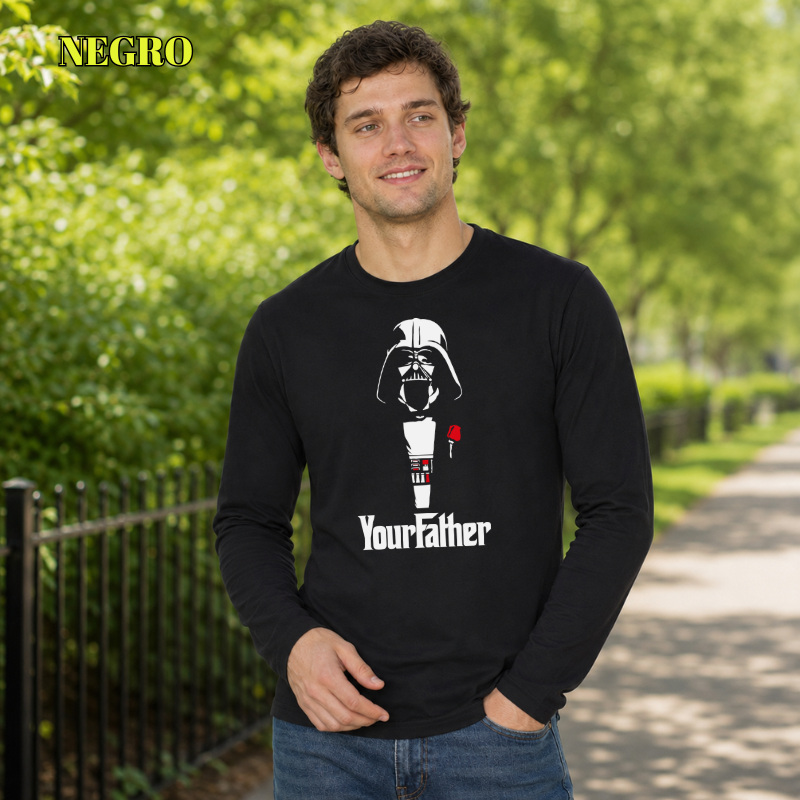 Paris Rouboix - Camiseta Hombre Manga Larga