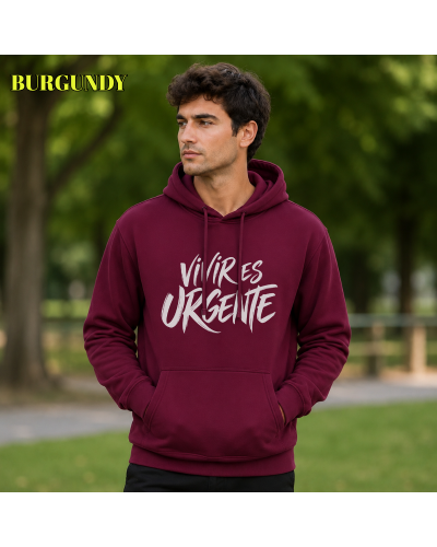 -Sudadera Hombre Con Capucha - Urgente