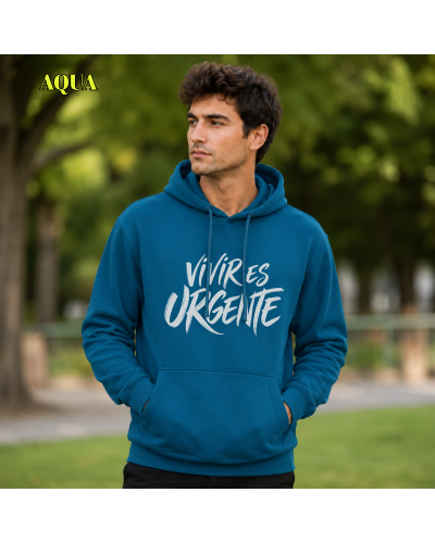 -Sudadera Hombre Con Capucha - Urgente