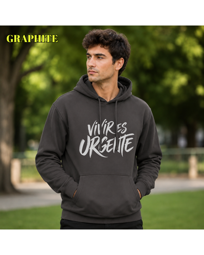 -Sudadera Hombre Con Capucha - Urgente