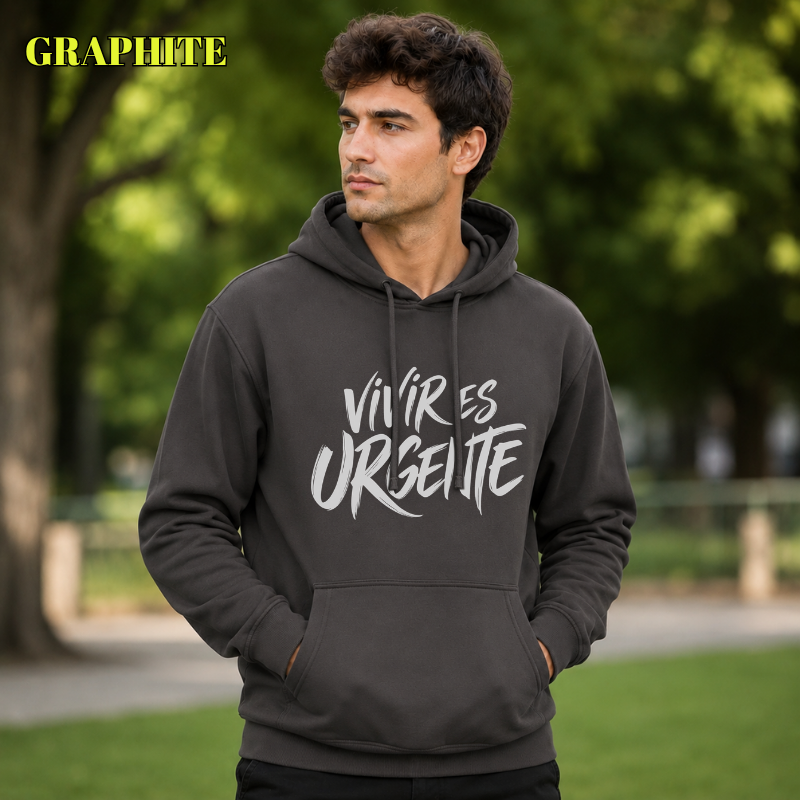 -Sudadera Hombre Con Capucha - Urgente