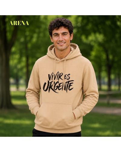 -Sudadera Hombre Con Capucha - Urgente