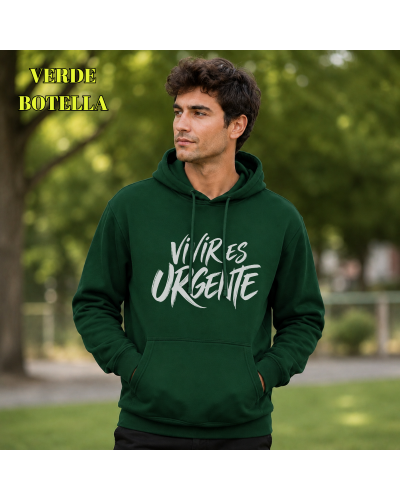 -Sudadera Hombre Con Capucha - Urgente