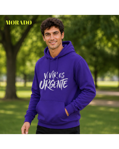 -Sudadera Hombre Con Capucha - Urgente
