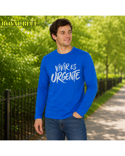 Camiseta Hombre Manga Larga - Urgente
