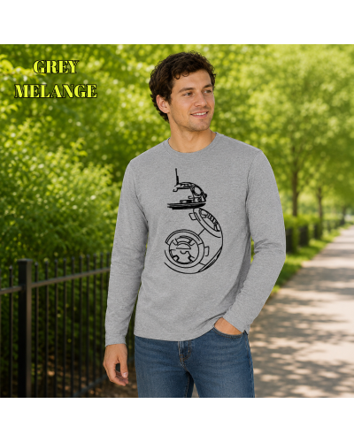 Camiseta Hombre Manga Larga - BB8