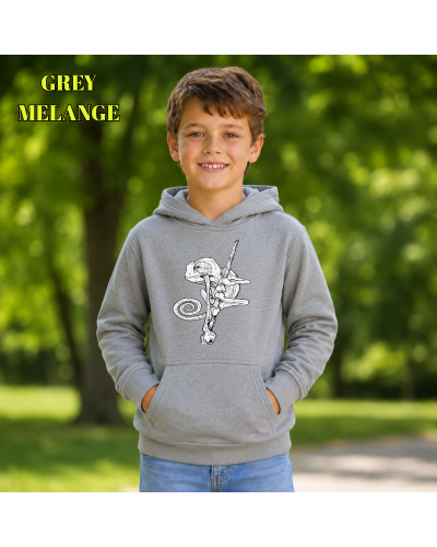 Sudadera Niño Con Capucha - Camaleón
