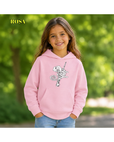 Sudadera Niño Con Capucha - Camaleón