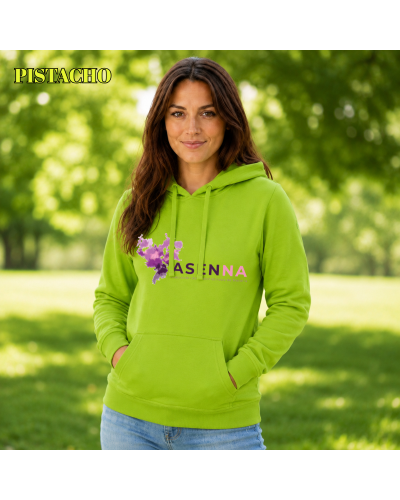 Sudadera Mujer Con Capucha - Asenna Logo
