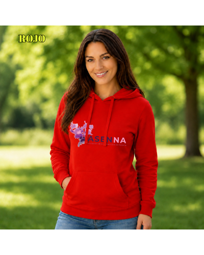 Sudadera Mujer Con Capucha - Asenna Logo