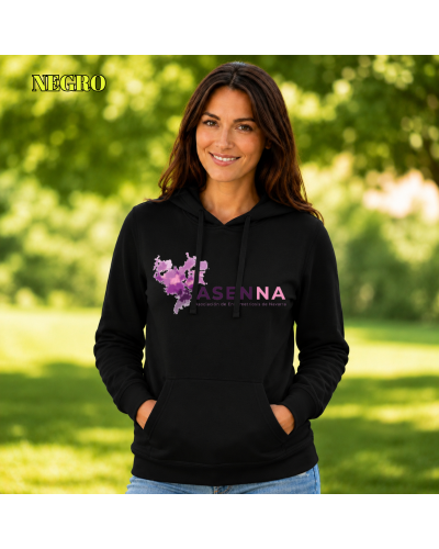 Sudadera Mujer Con Capucha - Asenna Logo