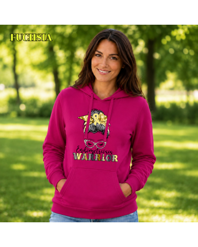 Sudadera Mujer Con Capucha - Endometriosis Warriors