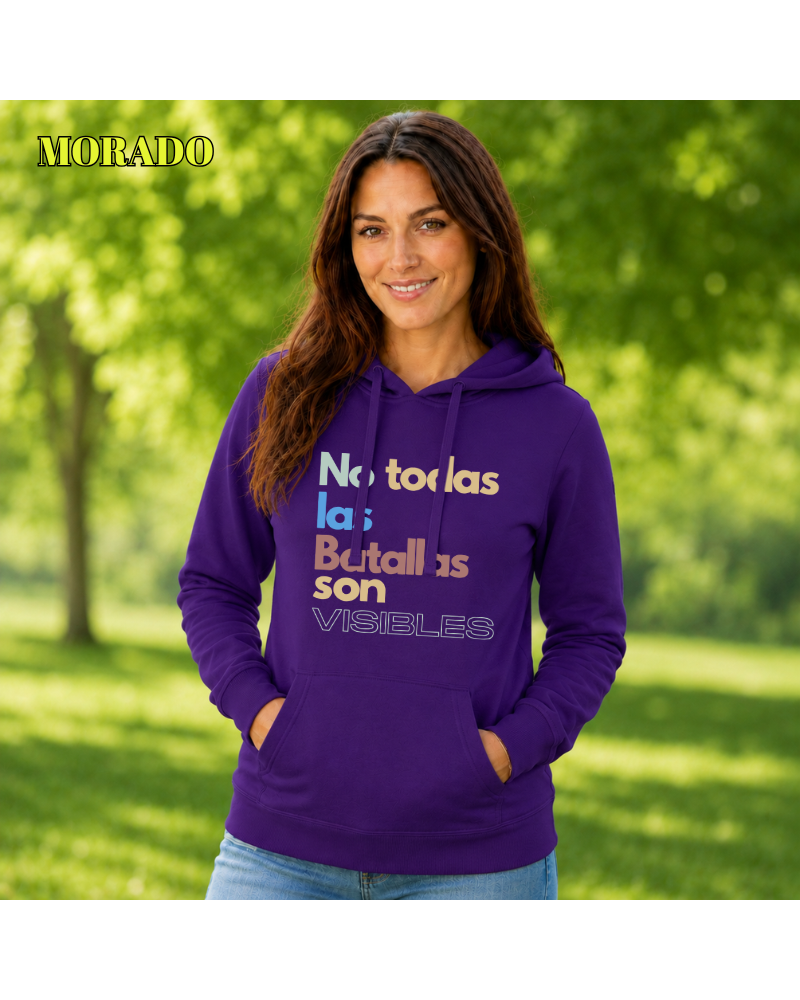 Sudadera Mujer Con Capucha - Batalla