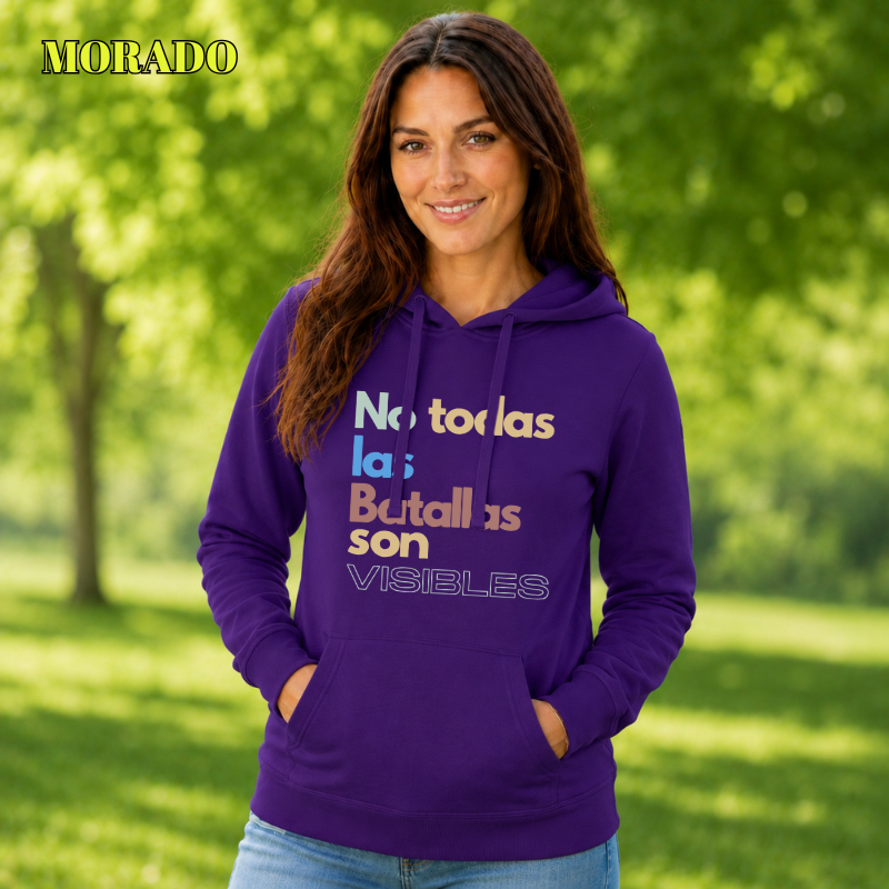 Sudadera Mujer Con Capucha - Batalla